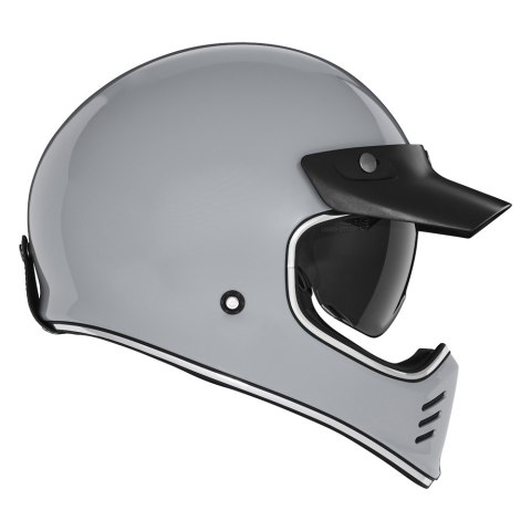 NOX PREMIUM KASK INTEGRALNY (FULL FACE) SEVENTY II SOLID KOLOR SZARY POŁYSK ROZMIAR XL NOX PREMIUM KASK INTEGRALNY (FULL FACE) SEVENTY II SOLID KOLOR SZARY POŁYSK ROZMIAR XL