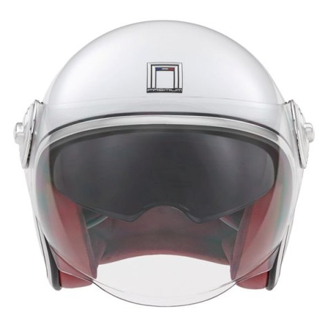 NOX PREMIUM KASK OTWARTY JET HERITAGE SOLID KOLOR BIAŁY POŁYSK ROZMIAR S NOX PREMIUM KASK OTWARTY JET HERITAGE SOLID KOLOR BIAŁY POŁYSK ROZMIAR S