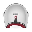 NOX PREMIUM KASK OTWARTY JET HERITAGE SOLID KOLOR SREBRNY ROZMIAR XL