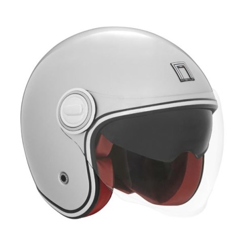 NOX PREMIUM KASK OTWARTY JET HERITAGE SOLID KOLOR SREBRNY ROZMIAR M NOX PREMIUM KASK OTWARTY JET HERITAGE SOLID KOLOR SREBRNY ROZMIAR M