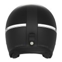NOX PREMIUM KASK OTWARTY JET NEXT TRAKER KOLOR CZARNY/TYTANOWY MAT ROZMIAR L (CIEMNA BLENDA)