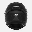 NOX PROMOCJA KASK INTEGRALNY (FULL FACE) Z BLENDĄ N401 XENO KOLOR CZARNY/BIAŁY MAT ROZMIAR XL