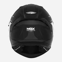 NOX PROMOCJA KASK INTEGRALNY (FULL FACE) Z BLENDĄ N401 XENO KOLOR CZARNY/BIAŁY MAT ROZMIAR XL