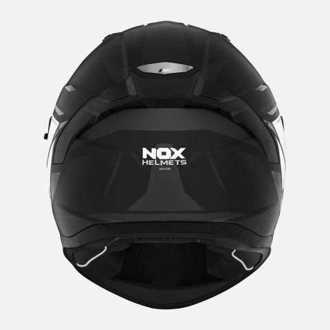 NOX PROMOCJA KASK INTEGRALNY (FULL FACE) Z BLENDĄ N401 XENO KOLOR CZARNY/BIAŁY MAT ROZMIAR XL NOX PROMOCJA KASK INTEGRALNY (FULL FACE) Z BLENDĄ N401 XENO KOLOR CZARNY/BIAŁY MAT ROZMIAR XL