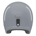 NOX PREMIUM KASK OTWARTY JET NEXT SOLID KOLOR SZARY POŁYSK ROZMIAR M (CIEMNA BLENDA)