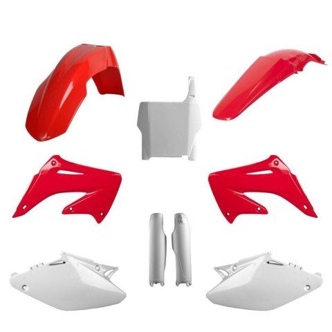 POLISPORT KOMPLET PLASTIKÓW (FULL KIT) HONDA CR 125 '04-'07; CR 250 '04-'07 W ZESTAWIE TABLICA PRZEDNIA (8661900001) I OSŁONY AM POLISPORT KOMPLET PLASTIKÓW (FULL KIT) HONDA CR 125 '04-'07; CR 250 '04-'07 W ZESTAWIE TABLICA PRZEDNIA (8661900001) I OSŁONY AM