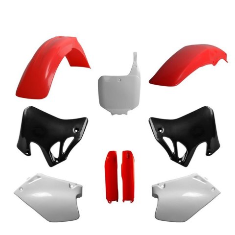 POLISPORT KOMPLET PLASTIKÓW (FULL KIT) HONDA CR 125 '95-'97; CR 250 '95-'96 W ZESTAWIE TABLICA PRZEDNIA (8673000002) I OSŁONY AM POLISPORT KOMPLET PLASTIKÓW (FULL KIT) HONDA CR 125 '95-'97; CR 250 '95-'96 W ZESTAWIE TABLICA PRZEDNIA (8673000002) I OSŁONY AM