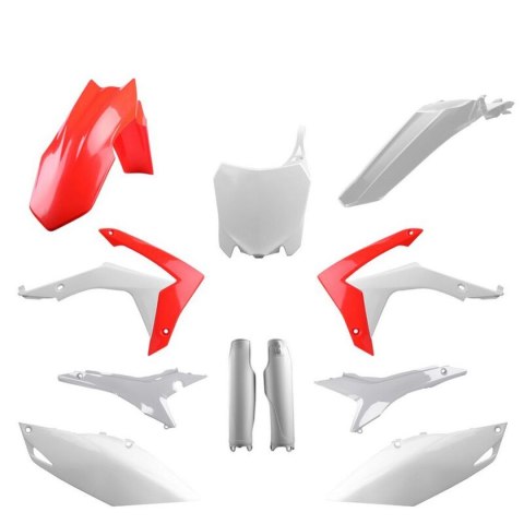 POLISPORT KOMPLET PLASTIKÓW (FULL KIT) HONDA CRF 250R '14-'17; CRF 450R '13-'16 W ZESTAWIE TABLICA PRZEDNIA (8659400002) I OSŁON POLISPORT KOMPLET PLASTIKÓW (FULL KIT) HONDA CRF 250R '14-'17; CRF 450R '13-'16 W ZESTAWIE TABLICA PRZEDNIA (8659400002) I OSŁON