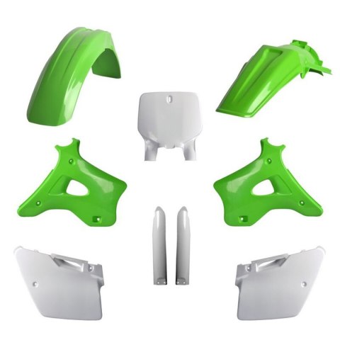 POLISPORT KOMPLET PLASTIKÓW (FULL KIT) KAWASAKI KX 125/250 '96-'98 W ZESTAWIE TABLICA PRZEDNIA (8677000001) I OSŁONY AMORTYZAROR POLISPORT KOMPLET PLASTIKÓW (FULL KIT) KAWASAKI KX 125/250 '96-'98 W ZESTAWIE TABLICA PRZEDNIA (8677000001) I OSŁONY AMORTYZAROR