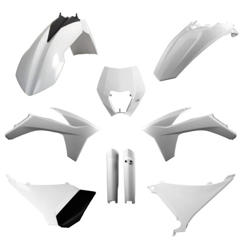 POLISPORT KOMPLET PLASTIKÓW (FULL KIT) KTM EXC/EXC-F '12-'13 W ZESTAWIE TABLICA PRZEDNIA (8666700001) I OSŁONY AMORTYZATORÓW (83 POLISPORT KOMPLET PLASTIKÓW (FULL KIT) KTM EXC/EXC-F '12-'13 W ZESTAWIE TABLICA PRZEDNIA (8666700001) I OSŁONY AMORTYZATORÓW (83