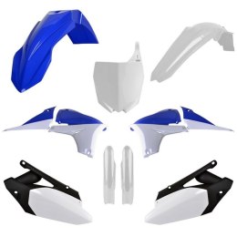 POLISPORT WYPRZEDAŻ KOMPLET PLASTIKÓW (FULL KIT) YAMAHA YZ 450F '10-13 W ZESTAWIE TABLICA PRZEDNIA (8678400001) I OSŁONY AMORTYZ