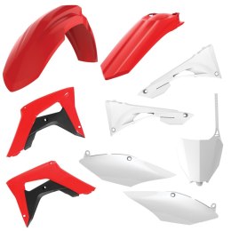 POLISPORT WYPRZEDAŻ KOMPLET PLASTIKÓW HONDA CRF 250RX '19-'21; CRF 459RX '17-'21 W ZESTAWIE TABLICA PRZEDNIA (8667200002) KOLOR 