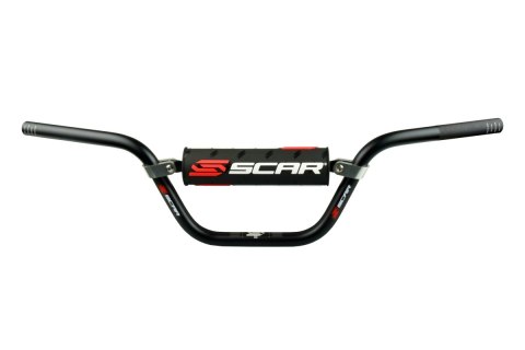 SCAR RACING KIEROWNICA MINI CROSS I PIT BIKE WYSOKA 22,2MM KOLOR CZARNY SCAR RACING KIEROWNICA MINI CROSS I PIT BIKE WYSOKA 22,2MM KOLOR CZARNY
