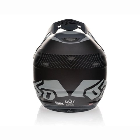 6D HELMETS KASK CROSS/ENDURO MODEL ATR-2 FUSION BLACK KOLOR CZARNY/SZARY ROZMIAR M ( 57 - 58 CM ) 6D HELMETS KASK CROSS/ENDURO MODEL ATR-2 FUSION BLACK KOLOR CZARNY/SZARY ROZMIAR M ( 57 - 58 CM )