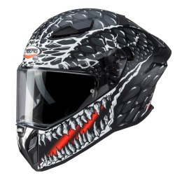 CABERG KASK INTEGRALNY Z BLENDĄ MODEL DRIFT EVO II CROK KOLOR CZARNY/BIAŁY/CZERWONY MAT ROZMIAR XXL (PINLOCK W ZESTAWIE)