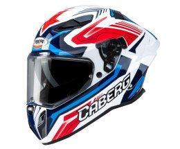 CABERG KASK INTEGRALNY Z BLENDĄ MODEL DRIFT EVO II JARAMA KOLOR BIAŁY/CZERWONY/NIEBIESKI ROZMIAR XXL (PINLOCK W ZESTAWIE)