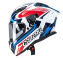 CABERG KASK INTEGRALNY Z BLENDĄ MODEL DRIFT EVO II JARAMA KOLOR BIAŁY/CZERWONY/NIEBIESKI ROZMIAR XXL (PINLOCK W ZESTAWIE)