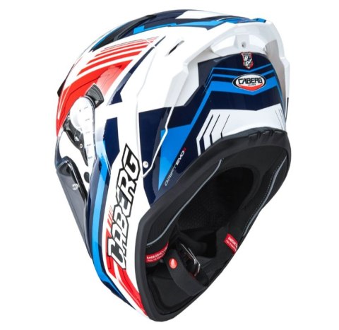 CABERG KASK INTEGRALNY Z BLENDĄ MODEL DRIFT EVO II JARAMA KOLOR BIAŁY/CZERWONY/NIEBIESKI ROZMIAR XXL (PINLOCK W ZESTAWIE) CABERG KASK INTEGRALNY Z BLENDĄ MODEL DRIFT EVO II JARAMA KOLOR BIAŁY/CZERWONY/NIEBIESKI ROZMIAR XXL (PINLOCK W ZESTAWIE)