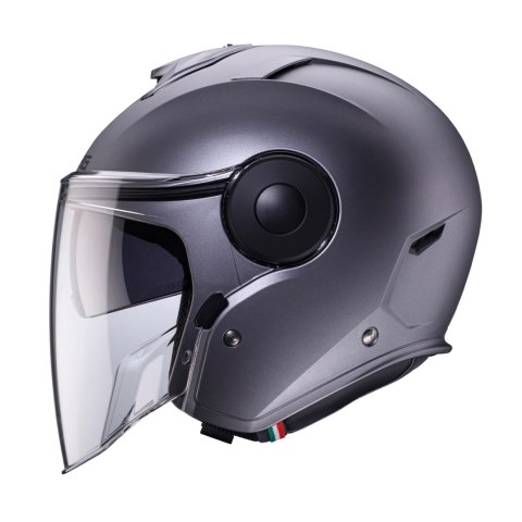 CABERG KASK OTWARTY JET Z BLENDĄ MODEL SOHO SOLID KOLOR SZARY MAT - GUNMETAL ROZMIAR XL CABERG KASK OTWARTY JET Z BLENDĄ MODEL SOHO SOLID KOLOR SZARY MAT - GUNMETAL ROZMIAR XL