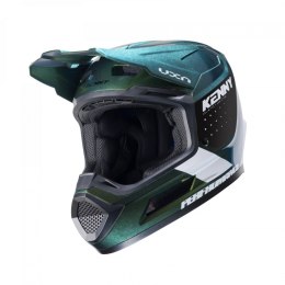 KENNY RACING KASK CROSS/ENDURO MODEL PERFORMANCE ERT GRAPHIC CHAMELEON PEARL KOLOR ZIELONY/CZARNY/BIAŁY ROZMIAR XL ( 61 - 62 CM 