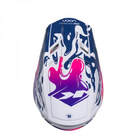 KENNY RACING KASK CROSS/ENDURO MODEL PERFORMANCE ERT GRAPHIC FLUID KOLOR BIAŁY/NIEBIESKI/RÓŻOWY ROZMIAR XL ( 61 - 62 CM ) KENNY RACING KASK CROSS/ENDURO MODEL PERFORMANCE ERT GRAPHIC FLUID KOLOR BIAŁY/NIEBIESKI/RÓŻOWY ROZMIAR XL ( 61 - 62 CM )