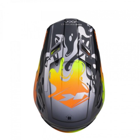 KENNY RACING KASK CROSS/ENDURO MODEL PERFORMANCE ERT STEEL MATT KOLOR SZARY/ZIELONY/POMARAŃCZOWY/CZARNY ROZMIAR XL ( 61 - 62 CM KENNY RACING KASK CROSS/ENDURO MODEL PERFORMANCE ERT STEEL MATT KOLOR SZARY/ZIELONY/POMARAŃCZOWY/CZARNY ROZMIAR XL ( 61 - 62 CM