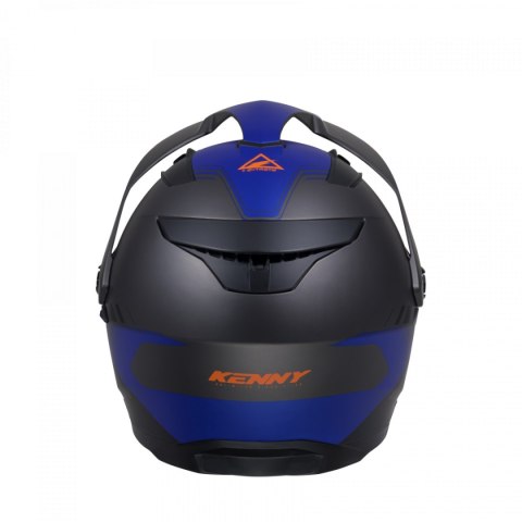 KENNY RACING KASK DUAL ADVENTURE MODEL EXTREME GRAPHIC GUNMETAL MATT KOLOR CZARNY/SZARY/NIEBIESKI ROZMIAR XL (61 - 62 CM)