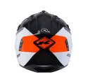 KENNY RACING KASK OTWARTY JET MODEL MILES GRAPHIC BLACK/ORANGE KOLOR BIAŁY/CZARNY/SZARY/POMARAŃCZOWY ROZMIAR M ( 57 - 58 CM )