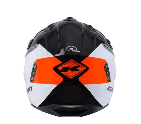 KENNY RACING KASK OTWARTY JET MODEL MILES GRAPHIC BLACK/ORANGE KOLOR BIAŁY/CZARNY/SZARY/POMARAŃCZOWY ROZMIAR M ( 57 - 58 CM ) KENNY RACING KASK OTWARTY JET MODEL MILES GRAPHIC BLACK/ORANGE KOLOR BIAŁY/CZARNY/SZARY/POMARAŃCZOWY ROZMIAR M ( 57 - 58 CM )
