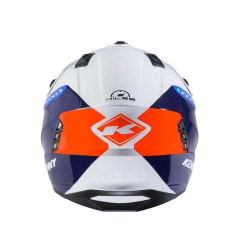 KENNY RACING KASK OTWARTY JET MODEL MILES GRAPHIC WHITE/ORANGE/BLUE KOLOR BIAŁY/NIEBIESKI/POMARAŃCZOWY ROZMIAR M ( 57 - 58 CM ) KENNY RACING KASK OTWARTY JET MODEL MILES GRAPHIC WHITE/ORANGE/BLUE KOLOR BIAŁY/NIEBIESKI/POMARAŃCZOWY ROZMIAR M ( 57 - 58 CM )