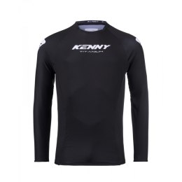 KENNY RACING KOSZULKA CROSS/ENDURO MODEL TITANIUM BLACK KOLOR CZARNY/BIAŁY ROZMIAR XL