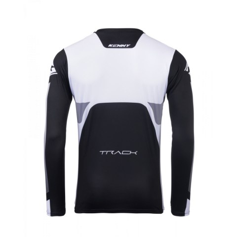 KENNY RACING KOSZULKA CROSS/ENDURO MODEL TRACK FOCUS BLACK/WHITE KOLOR CZARNY/BIAŁY/SZARY ROZMIAR S KENNY RACING KOSZULKA CROSS/ENDURO MODEL TRACK FOCUS BLACK/WHITE KOLOR CZARNY/BIAŁY/SZARY ROZMIAR S