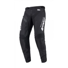KENNY RACING SPODNIE CROSS/ENDURO MODEL TITANIUM BLACK KOLOR CZARNY/BIAŁY ROZMIAR 38