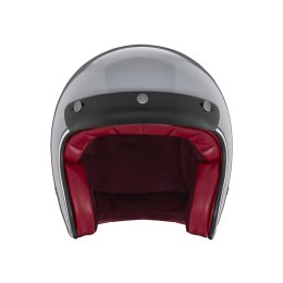 NOX PROMOCJA KASK OTWARTY JET N243 SOLID KOLOR SZARY POŁYSK ROZMIAR M