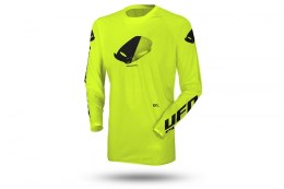 UFO 2024/09 KOSZULKA SLIM RADIAL CROSS KOLOR ŻÓŁTY FLUO ROZMIAR S - KOLEKCJA 2025