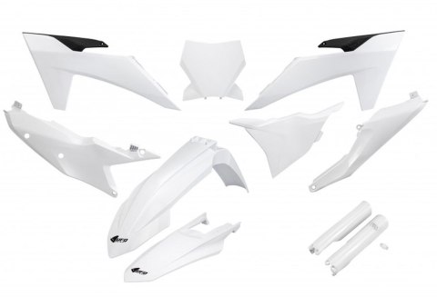 UFO KOMPLET PLASTIKÓW (FULL KIT) Z OSŁONAMI TELESKOPÓW (AMORTYZATORÓW) KTM SX 125 / 250 / 300 TBI '23-'24, SX-F 250 / 350 / 450 UFO KOMPLET PLASTIKÓW (FULL KIT) Z OSŁONAMI TELESKOPÓW (AMORTYZATORÓW) KTM SX 125 / 250 / 300 TBI '23-'24, SX-F 250 / 350 / 450