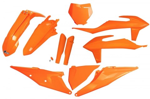 UFO KOMPLET PLASTIKÓW (FULL KIT) Z OSŁONAMI TELESKOPÓW (AMORTYZATORÓW) KTM SX 125/150/250 '19-'22, SXF (SX-F) 250/350/450 '19-'2 UFO KOMPLET PLASTIKÓW (FULL KIT) Z OSŁONAMI TELESKOPÓW (AMORTYZATORÓW) KTM SX 125/150/250 '19-'22, SXF (SX-F) 250/350/450 '19-'2