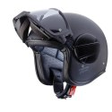 CABERG KASK OTWARTY JET MODEL GHOST X SOLID KOLOR CZARNY MAT ROZMIAR S