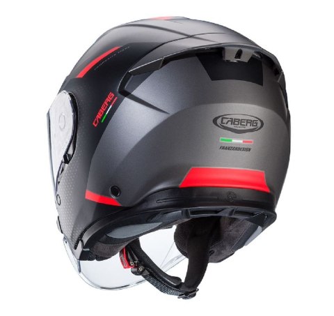 CABERG KASK OTWARTY JET OTWARTY FLYON II BOSS KOLOR CZARNY/SZARY/CZERWONY MAT ROZMIAR XL CABERG KASK OTWARTY JET OTWARTY FLYON II BOSS KOLOR CZARNY/SZARY/CZERWONY MAT ROZMIAR XL