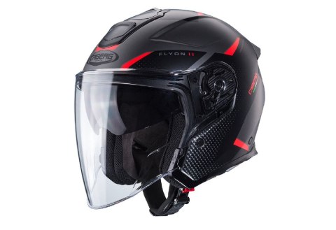 CABERG KASK OTWARTY JET OTWARTY FLYON II BOSS KOLOR CZARNY/SZARY/CZERWONY MAT ROZMIAR S CABERG KASK OTWARTY JET OTWARTY FLYON II BOSS KOLOR CZARNY/SZARY/CZERWONY MAT ROZMIAR S