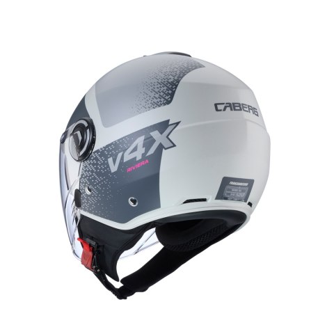 CABERG KASK OTWARTY JET Z BLENDĄ MODEL RIVIERA V4X ALPHA KOLOR PIASKOWY/SZARY MAT ROZMIAR L CABERG KASK OTWARTY JET Z BLENDĄ MODEL RIVIERA V4X ALPHA KOLOR PIASKOWY/SZARY MAT ROZMIAR L