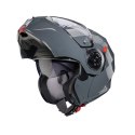 CABERG KASK SZCZĘKOWY FLIP-UP MODEL DUKE EVO SOLID KOLOR SZARY POŁYSK ROZMIAR L (PINLOCK W ZESTAWIE)