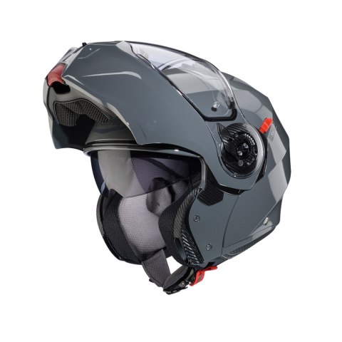 CABERG KASK SZCZĘKOWY FLIP-UP MODEL DUKE EVO SOLID KOLOR SZARY POŁYSK ROZMIAR L (PINLOCK W ZESTAWIE) CABERG KASK SZCZĘKOWY FLIP-UP MODEL DUKE EVO SOLID KOLOR SZARY POŁYSK ROZMIAR L (PINLOCK W ZESTAWIE)