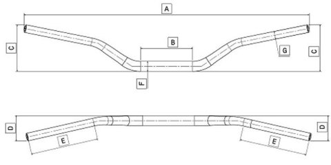 DOMINO KIEROWNICA ALUMINIOWA (ERGAL 7075) FATBAR 28MM MEDIUM KOLOR CZARNY DOMINO KIEROWNICA ALUMINIOWA (ERGAL 7075) FATBAR 28MM MEDIUM KOLOR CZARNY