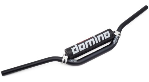 DOMINO KIEROWNICA ALUMINIOWA (ERGAL 7075) FATBAR 28MM WYSOKA (997) Z POPRZECZKĄ KOLOR CZARNY DOMINO KIEROWNICA ALUMINIOWA (ERGAL 7075) FATBAR 28MM WYSOKA (997) Z POPRZECZKĄ KOLOR CZARNY