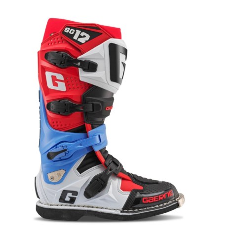 GAERNE BUTY CROSS/ENDURO MODEL SG-12 REALM KOLOR CZERWONY/NIEBIESKI/BIAŁY/CZARNY ROZMIAR 47 GAERNE BUTY CROSS/ENDURO MODEL SG-12 REALM KOLOR CZERWONY/NIEBIESKI/BIAŁY/CZARNY ROZMIAR 47