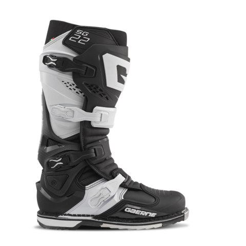 GAERNE BUTY CROSS/ENDURO MODEL SG-22 BLACK/WHITE KOLOR CZARNY/BIAŁY ROZMIAR 41 GAERNE BUTY CROSS/ENDURO MODEL SG-22 BLACK/WHITE KOLOR CZARNY/BIAŁY ROZMIAR 41