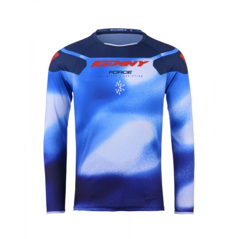 KENNY RACING KOSZULKA CROSS/ENDURO MODEL FORCE FOG BLUE KOLOR NIEBIESKI/CZERWONY ROZMIAR S KENNY RACING KOSZULKA CROSS/ENDURO MODEL FORCE FOG BLUE KOLOR NIEBIESKI/CZERWONY ROZMIAR S
