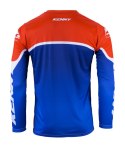 KENNY RACING KOSZULKA CROSS/ENDURO MODEL TRACK KID/JUNIOR PATRIOT KOLOR CZERWONY/NIEBIESKI/BIAŁY ROZMIAR XXXXS