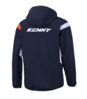 KENNY RACING KURTKA PRZECIWDESZCZOWA SOFTSHELL MODEL RACING KOLOR NIEBIESKI/BIAŁY/POMARAŃCZOWY ROZMIAR M